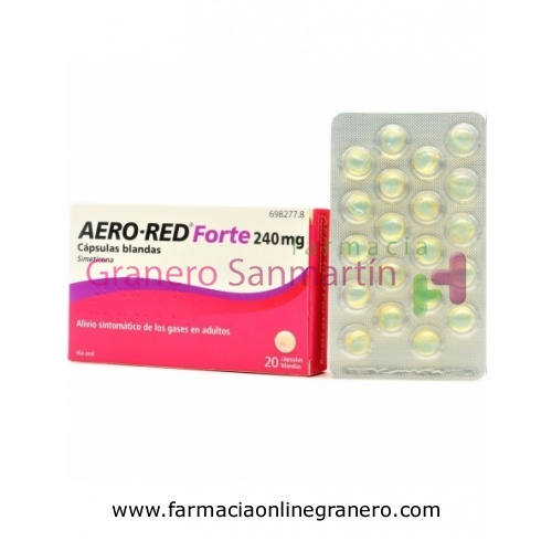 AERO-RED FORTE 240 MG CAPSULAS BLANDAS , 20 cápsulas blandas