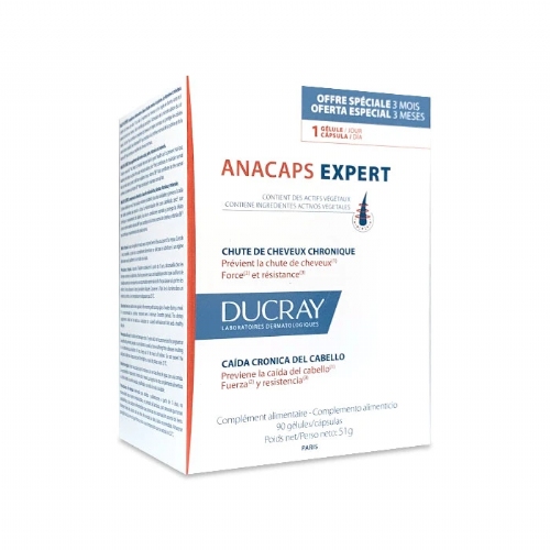 Anacaps expert - ducray (90 capsulas)