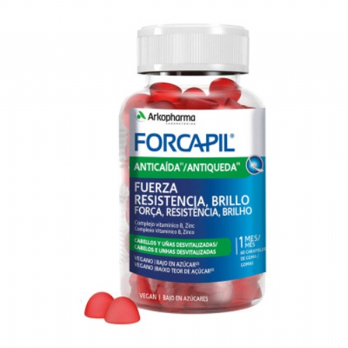 Forcapil anticaida (60 caramelos de goma)