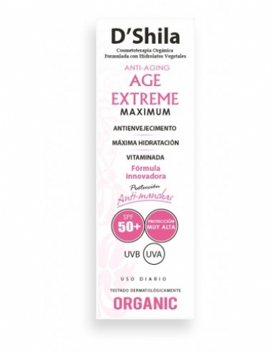 Dshila age extreme maximum spf50+ 60 ml