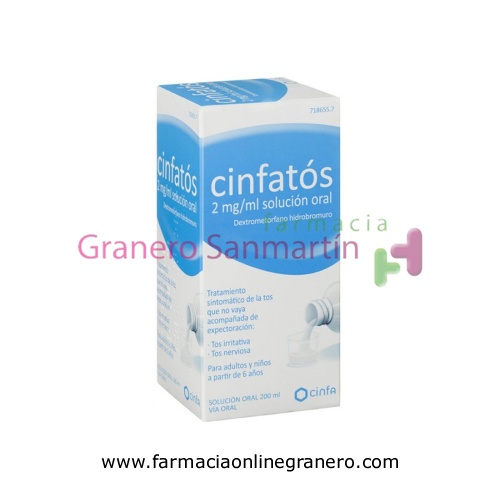 CINFATOS 2 mg/ ml SOLUCION ORAL,1 frasco de 200 ml (PET)