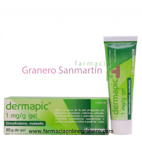 DERMAPIC 1 MG/G GEL, 1 tubo de 50 g