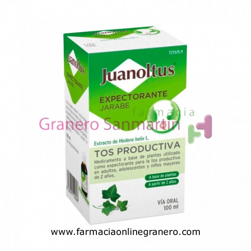 JUANOLTUS EXPECTORANTE JARABE, 1 frasco de 100 ml