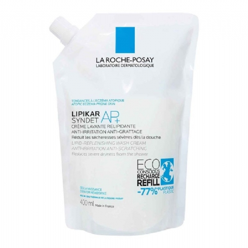 Lipikar syndet ap+ (1 envase 400 ml refill)
