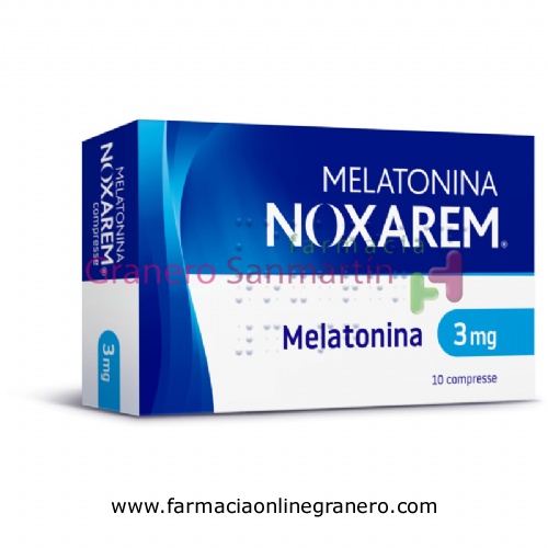 MELATONINA NOXAREM 3 MG COMPRIMIDOS, 10 comprimidos