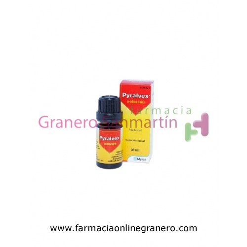 PYRALVEX SOLUCION, 1 frasco de 10 ml