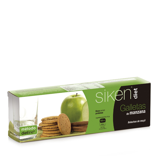 Siken diet galletas de manzana (15 galletas)