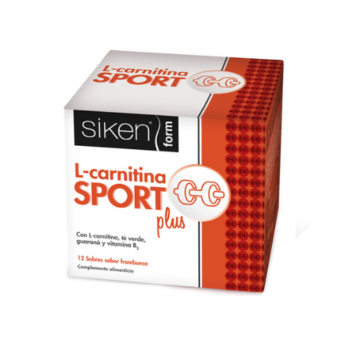 Siken form l- carnitina sport plus (frambuesa 12 sobres)