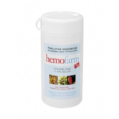 HEMOFARM PLUS 60 TOALLITA BOTE