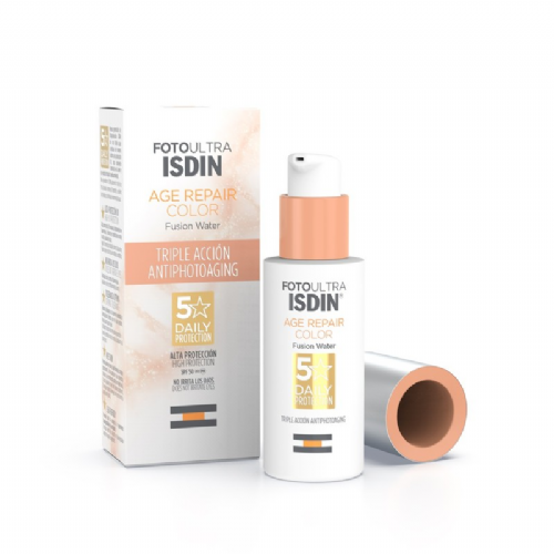 Isdin fotoultra age repair color spf 50 (1 envase 50 ml)