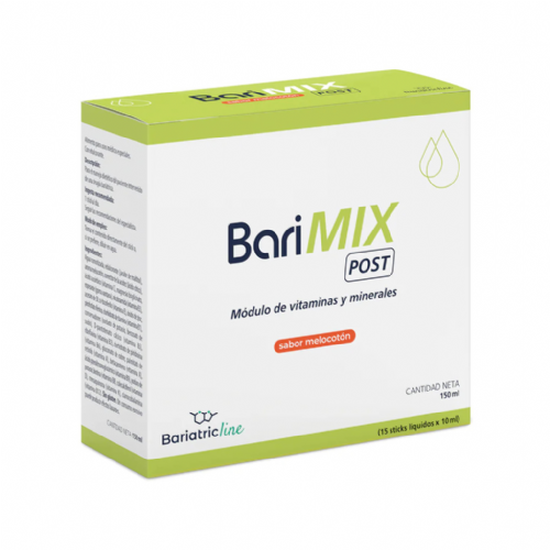Barimix post 15 sticks 10 ml sabor melocoton