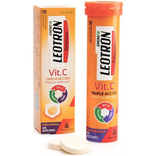 LEOTRON VIT. C 18 COMPRIMIDOS EFERVESCEN