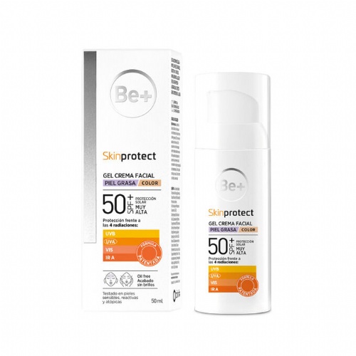 Be+ skin protect piel con tendencia acneica spf50+ (color 50 ml)
