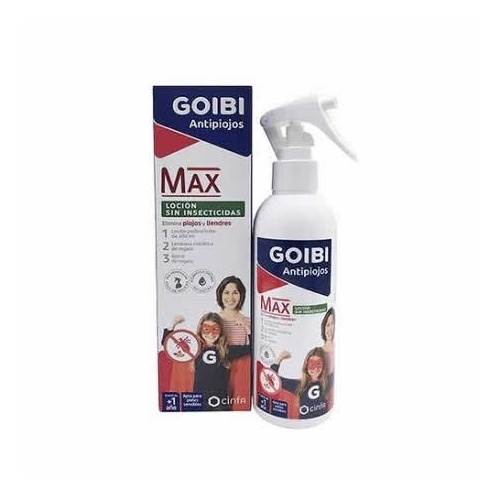 Goibi antipiojos max locion sin insecticidas (200 ml)