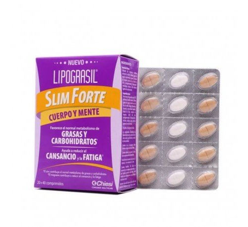 Lipograsil slim forte (20 + 40 comprimidos)