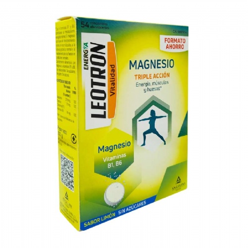 Leotron magnesio angelini (54 comprimidos efervescentes)