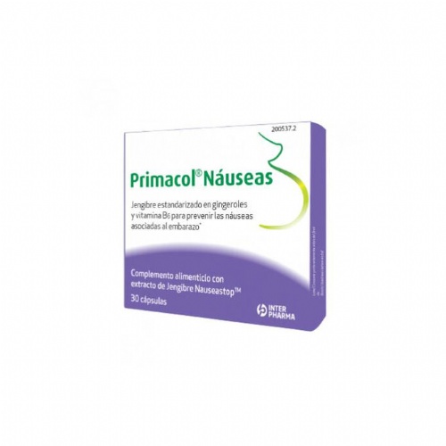 Primacol nauseas (30 capsulas)