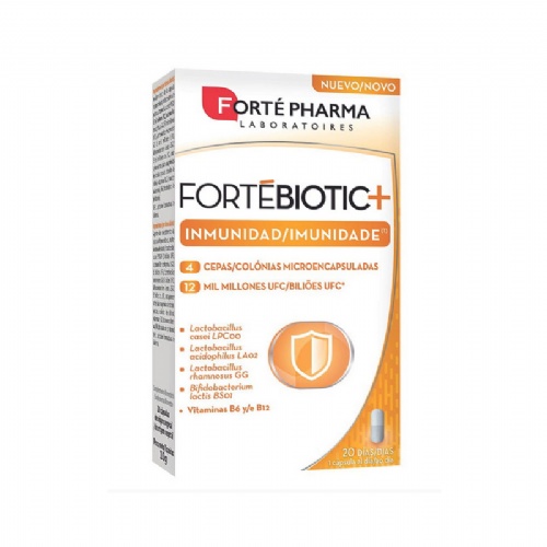 Fortebiotic+ inmunidad (20 capsulas)