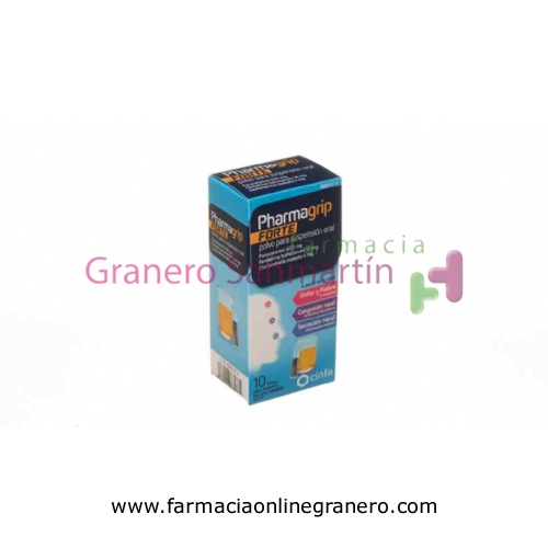 PHARMAGRIP FORTE POLVO PARA SUSPENSION ORAL , 10 sobres
