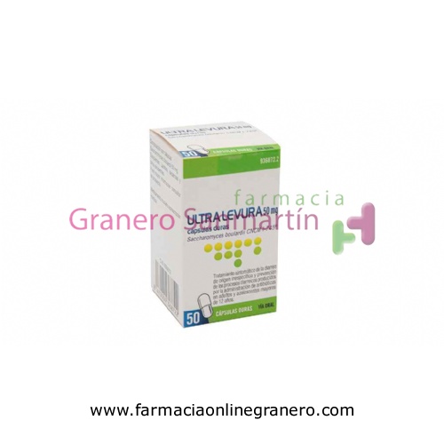 ULTRA-LEVURA 50 mg CAPSULAS DURAS , 50 cápsulas