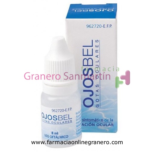 OJOSBEL GOTAS OCULARES, 0,30 mg/0,08 ml Colirio en solución , 1 frasco de 8 ml