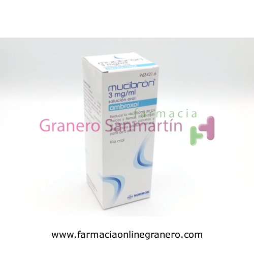 MUCIBRÓN 3 mg/ ml SOLUCIÓN ORAL., 1 frasco de 200 ml
