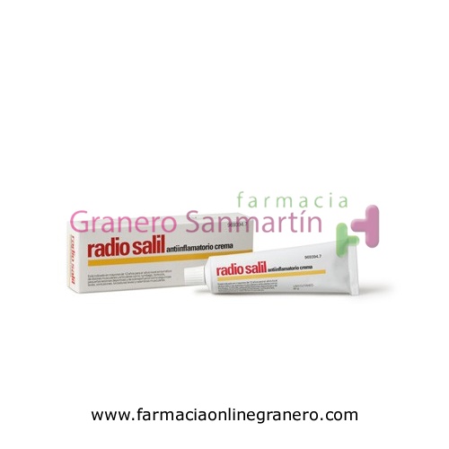 RADIO SALIL ANTIINFLAMATORIO CREMA , 1 tubo de 60 g