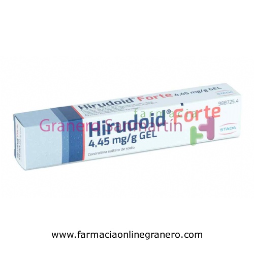 HIRUDOID FORTE 4,45 mg/g GEL, 1 tubo de 60 g