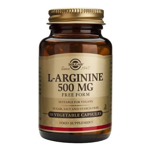 L-ARGININA 500MG 50CAPS SOLGAR