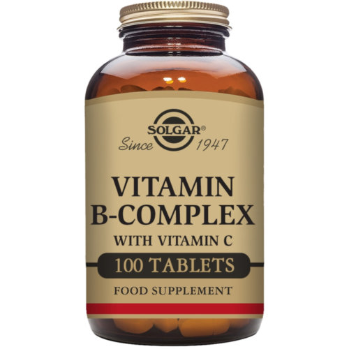 Solgar vitamina b complex con vitamina c  100 comprimidos