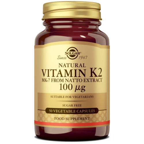 VITAMINA K2 100 MCG 50CA SOLGA