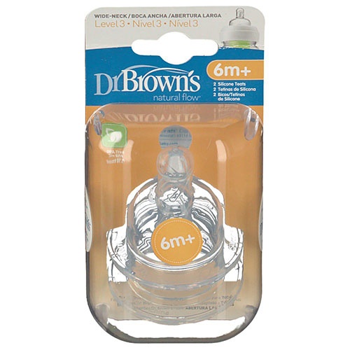 DR BROWNS TETI 3 6+M B ANC 3-2