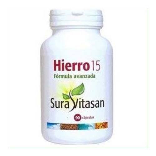 HIERRO 15 90 CAPS SURAVITASAN