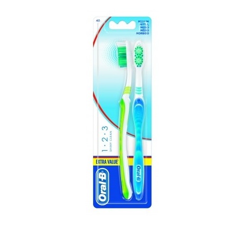 CEPILLO ORAL B 123 SHINY MD 2U
