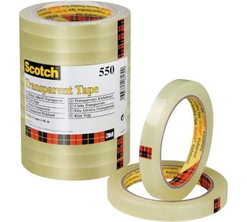 Cinta scotch 550 66x12 12rollo