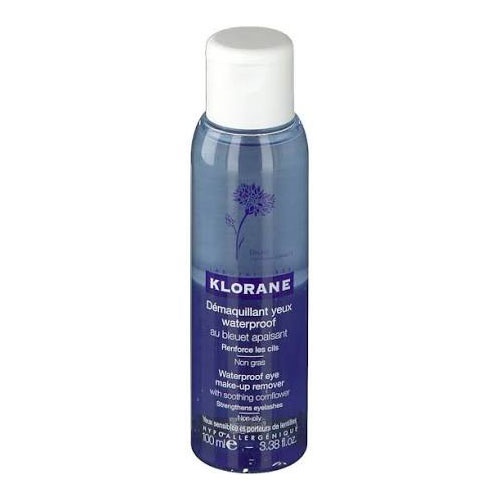 Klorane desmaquillante para ojos waterproof al aciano calmante (1 envase 100 ml)