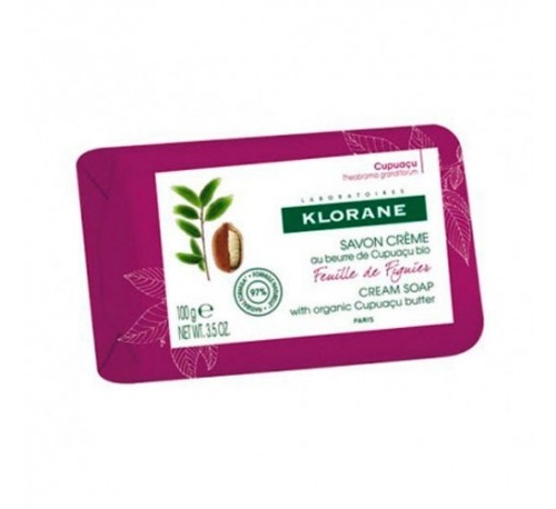 Klorane jabon crema essence de figue (1 envase 100 g)