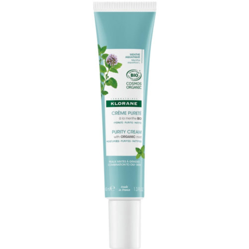 Klorane crema purificante a la menta bio (1 envase 40 ml)