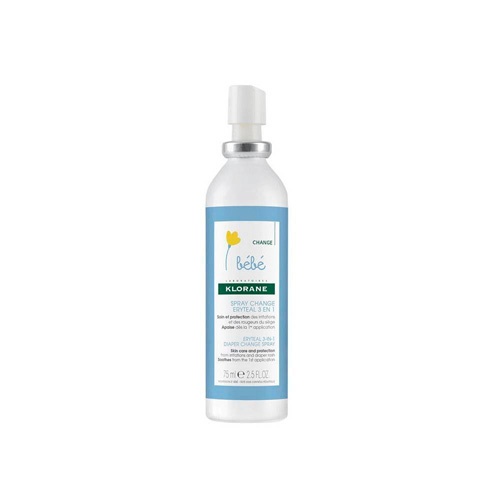 Klorane bebe eryteal 3 en 1 spray para el cambio (1 envase 75 ml)