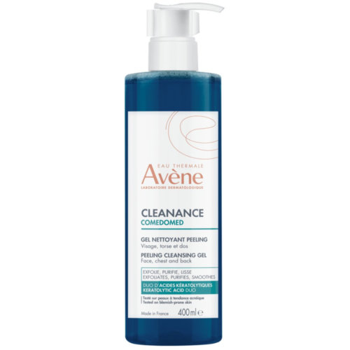 Avene cleanance comedomed gel limpiador exfoliante 1 envase 400 ml