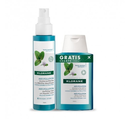 Klorane bruma a la menta bio (1 envase 100 ml)