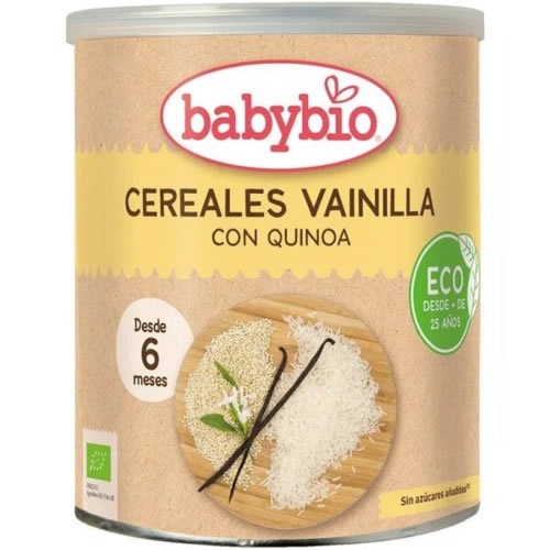 Babybio cereales vainilla con quinoa (1 envase 220 g)