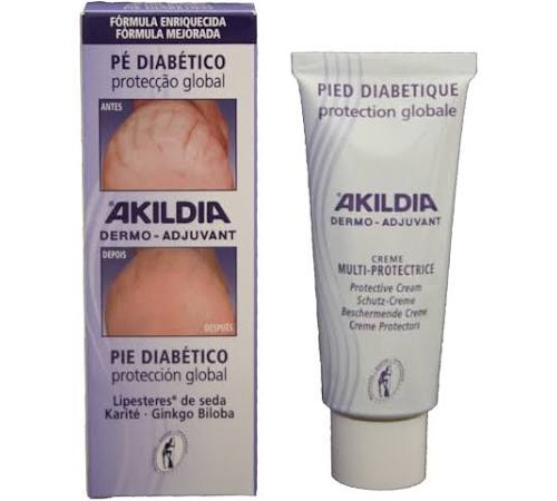 Akildia crema pie del diabetico (75 ml)