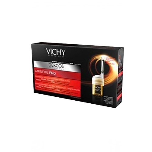 Dercos technique aminexil pro hombre - anticaida triple accion (30 monodosis)