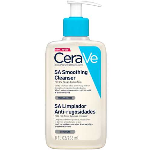 Cerave sa limpiador anti-rugosidades (1 envase 236 ml)