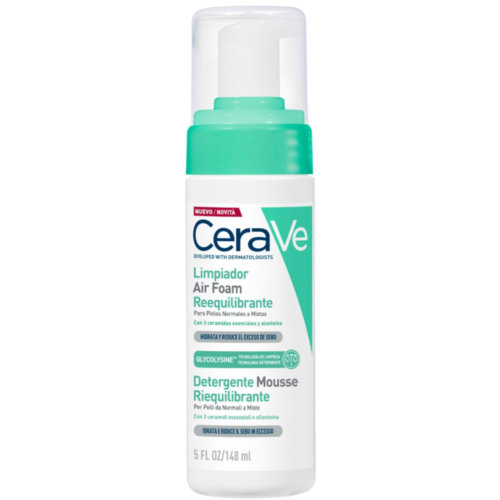 Cerave limpiador air foam reequilibrante  148 ml