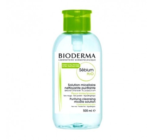 Sebium h2o - bioderma (1 envase 500 ml con dispensador pump)