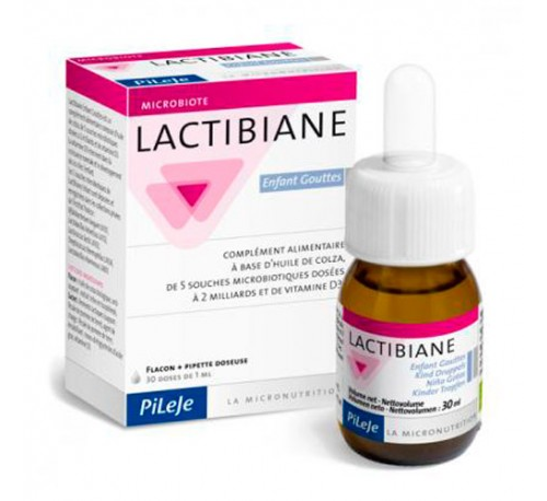 LACTIBIANE ENFANT PILEJE (GOTAS 30 ML + SOBRE)