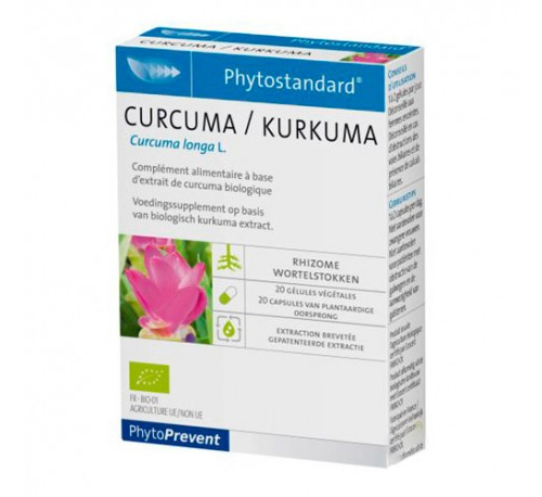 PHYTOSTANDAR CURCUMA 20 CAPS