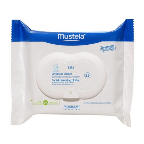 TOALLITAS MUSTELA FAC BEBE 25U